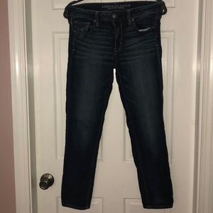 Dark Blue American Eagle Jeans